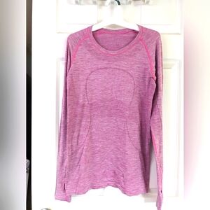 Lululemon 🩷 Long Sleeve Swiftly Tech Sz 8